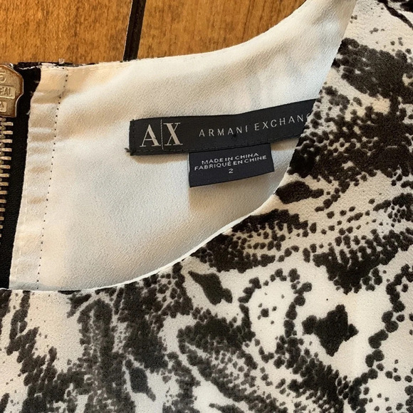 Armani Exchange AX tunic top dress - Picture 3 of 8